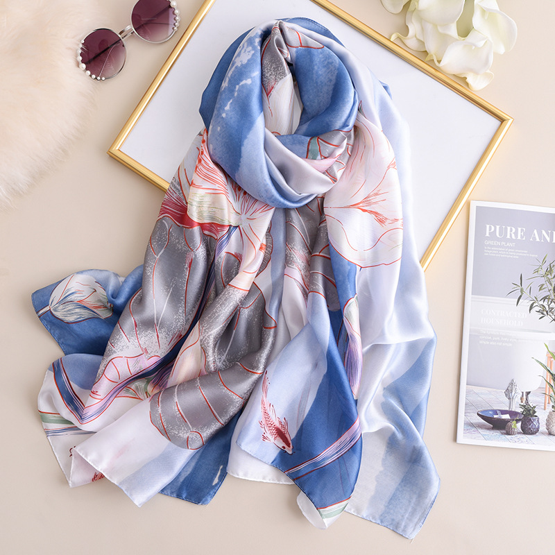 xyueanlo SR-041 Satin Royale Scarf - View 1